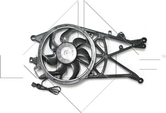 NRF 47489 - Вентилятор, охолодження двигуна autocars.com.ua