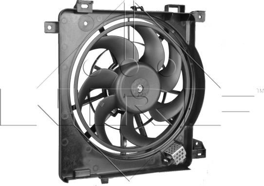 NRF 47622 - Вентилятор, охлаждение двигателя avtokuzovplus.com.ua