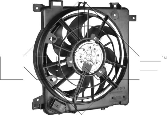 NRF 47622 - Вентилятор, охолодження двигуна autocars.com.ua
