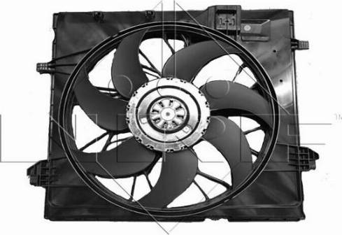 NRF 47855 - Вентилятор, охолодження двигуна autocars.com.ua