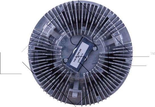 NRF 49032 - Зчеплення, вентилятор радіатора autocars.com.ua