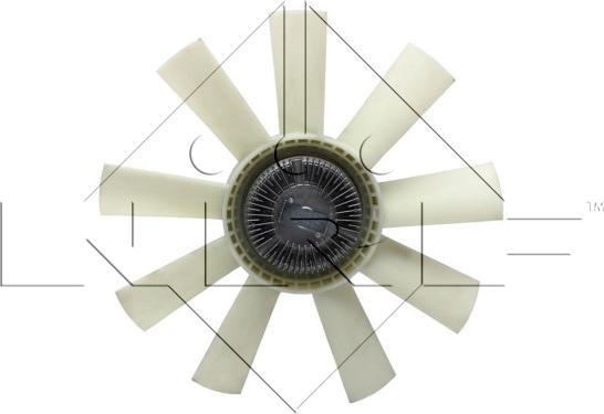 NRF 49117 - Сцепление, вентилятор радиатора avtokuzovplus.com.ua