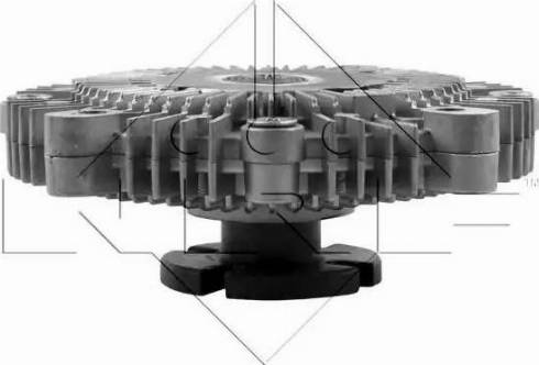 NRF 49548 - Зчеплення, вентилятор радіатора autocars.com.ua