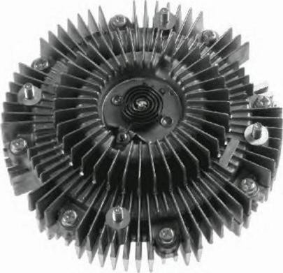 NRF 49572 - Зчеплення, вентилятор радіатора autocars.com.ua