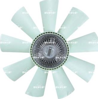 NRF 49757 - Зчеплення, вентилятор радіатора autocars.com.ua