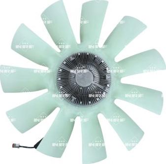 NRF 49783 - Зчеплення, вентилятор радіатора autocars.com.ua