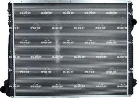 NRF 500005 - Радіатор, охолодження двигуна autocars.com.ua