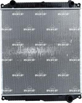NRF 500013 - Радіатор, охолодження двигуна autocars.com.ua