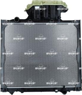 NRF 500016 - Радіатор, охолодження двигуна autocars.com.ua