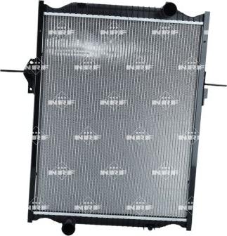 NRF 500024 - Радіатор, охолодження двигуна autocars.com.ua