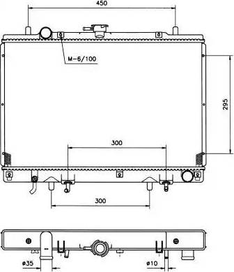 NRF 50002 - Радіатор, охолодження двигуна autocars.com.ua