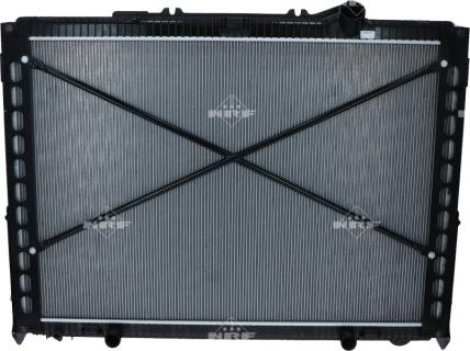 NRF 50153 - Радіатор, охолодження двигуна autocars.com.ua
