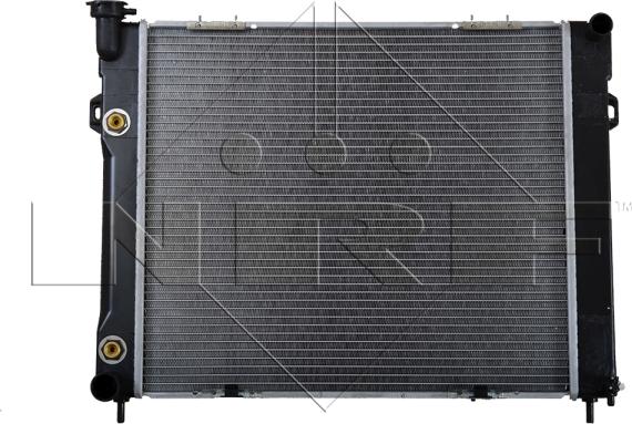NRF 50201 - Радіатор, охолодження двигуна autocars.com.ua
