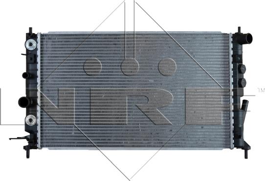 NRF 50218 - Радіатор, охолодження двигуна autocars.com.ua