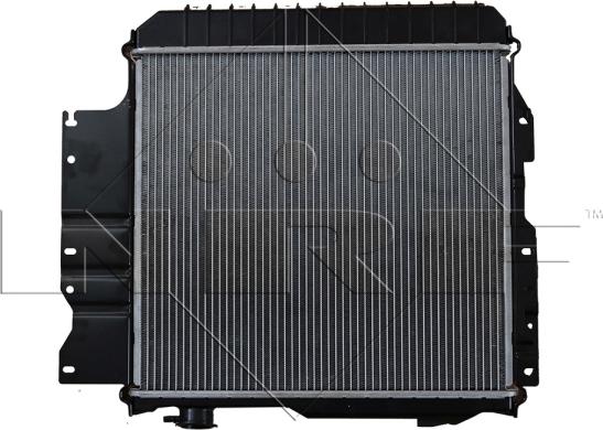 NRF 50315 - Радіатор, охолодження двигуна autocars.com.ua