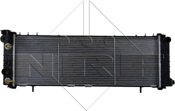 NRF 50321 - Радіатор, охолодження двигуна autocars.com.ua