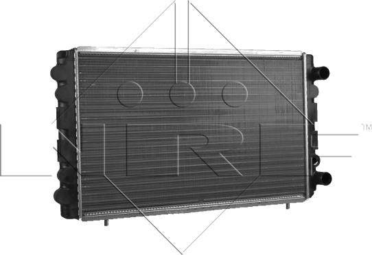 NRF 50403 - Радиатор, охлаждение двигателя avtokuzovplus.com.ua