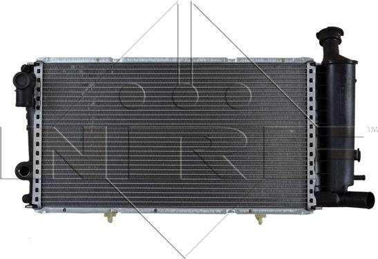 NRF 50406 - Радіатор, охолодження двигуна autocars.com.ua