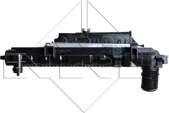 NRF 50419 - Радіатор, охолодження двигуна autocars.com.ua