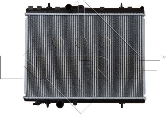 NRF 50435 - Радиатор, охлаждение двигателя avtokuzovplus.com.ua
