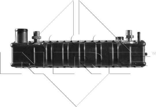 NRF 50477 - Радіатор, охолодження двигуна autocars.com.ua