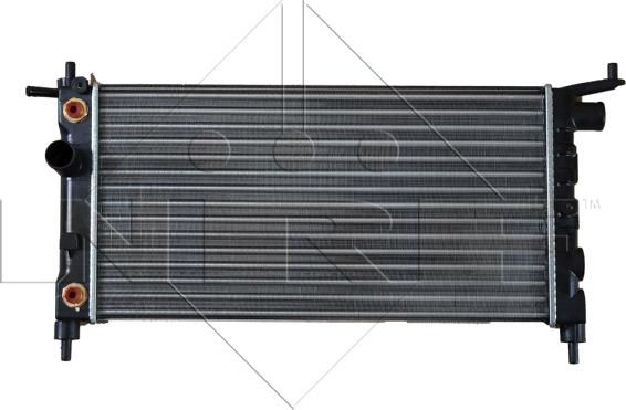 NRF 50552 - Радиатор, охлаждение двигателя avtokuzovplus.com.ua