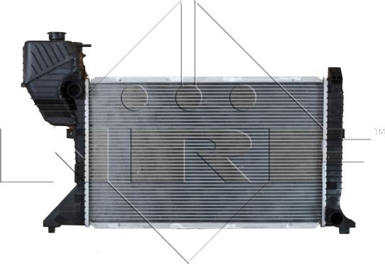 NRF 50558 - Радиатор, охлаждение двигателя avtokuzovplus.com.ua
