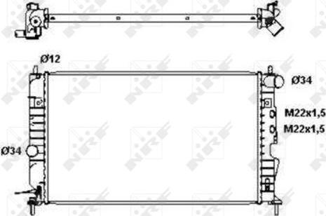 NRF 50563 - 0 autocars.com.ua