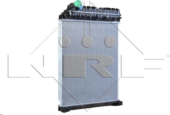 NRF 50586 - Радіатор, охолодження двигуна autocars.com.ua