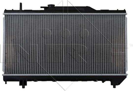NRF 507590 - Радиатор, охлаждение двигателя avtokuzovplus.com.ua