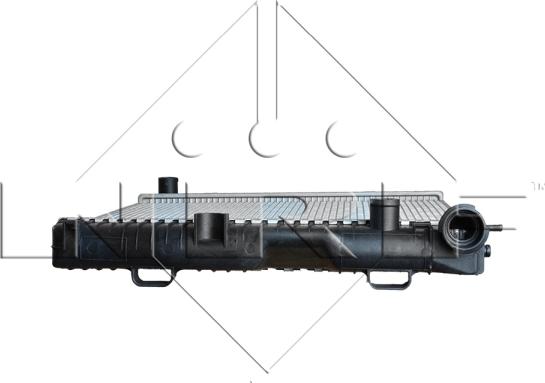 NRF 507665 - Радіатор, охолодження двигуна autocars.com.ua