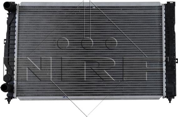 NRF 509504 - Радіатор, охолодження двигуна autocars.com.ua