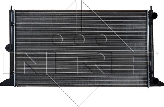 NRF 509522 - Радиатор, охлаждение двигателя avtokuzovplus.com.ua
