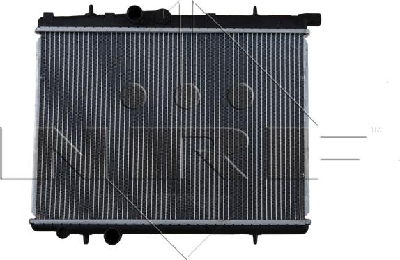 NRF 509524 - Радіатор, охолодження двигуна autocars.com.ua