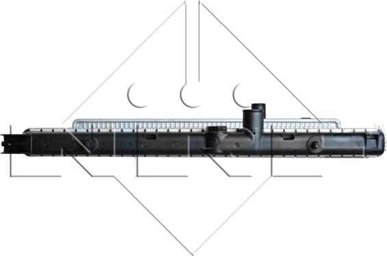 NRF 509524 - Радиатор, охлаждение двигателя avtokuzovplus.com.ua