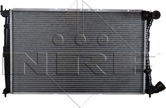 NRF 509601 - Радиатор, охлаждение двигателя avtokuzovplus.com.ua