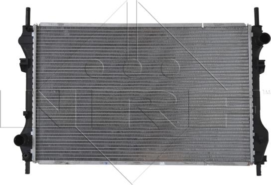 NRF 509696 - Радіатор, охолодження двигуна autocars.com.ua