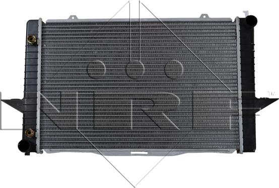 NRF 519509 - Радиатор, охлаждение двигателя avtokuzovplus.com.ua