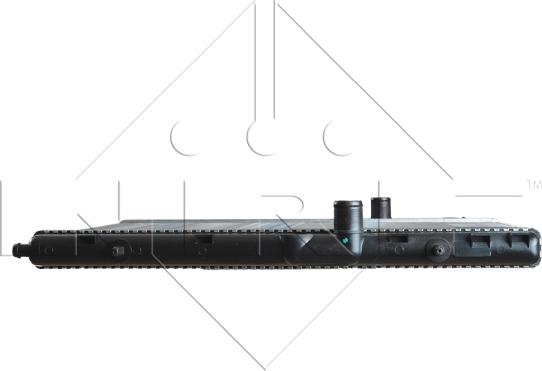 NRF 519525 - Радіатор, охолодження двигуна autocars.com.ua