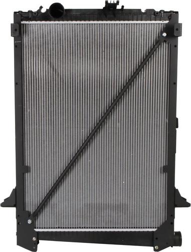 NRF 519616 - Радіатор, охолодження двигуна autocars.com.ua