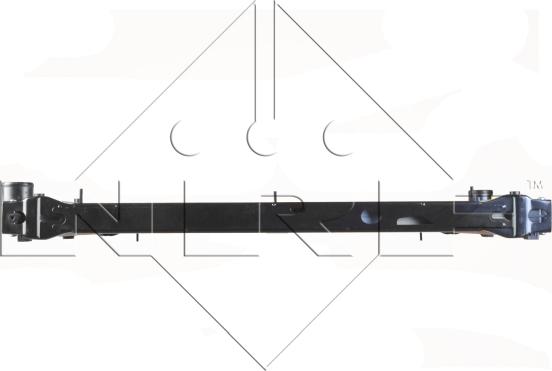 NRF 519743 - Радіатор, охолодження двигуна autocars.com.ua