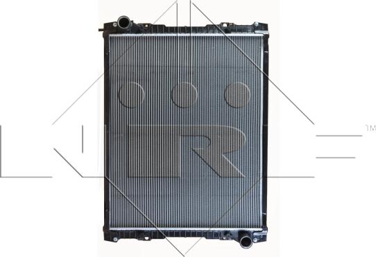 NRF 519743 - Радіатор, охолодження двигуна autocars.com.ua