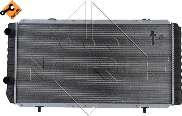 NRF 52062 - Радиатор, охлаждение двигателя avtokuzovplus.com.ua