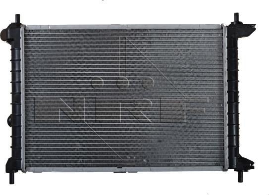 NRF 52142 - Радіатор, охолодження двигуна autocars.com.ua