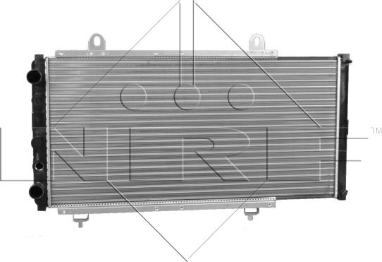 NRF 52152 - Радіатор, охолодження двигуна autocars.com.ua