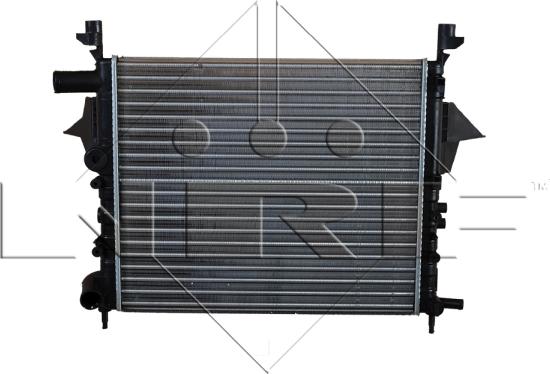 NRF 529513 - Радіатор, охолодження двигуна autocars.com.ua