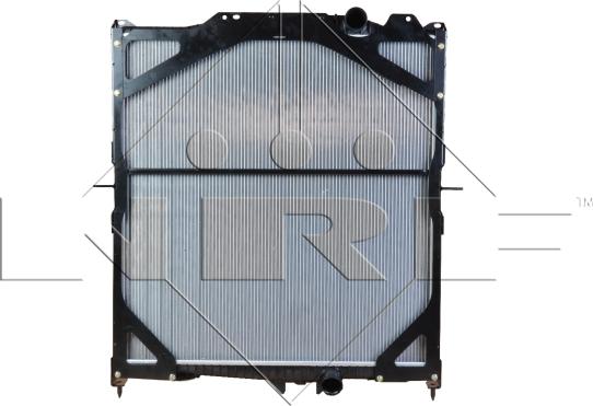 NRF 529702 - Радиатор, охлаждение двигателя avtokuzovplus.com.ua