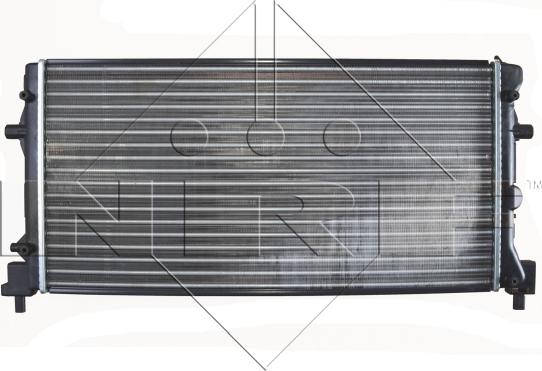 NRF 53024A - радіатор охолодження Skoda Fabia-Rapid-Roomster-VW autocars.com.ua