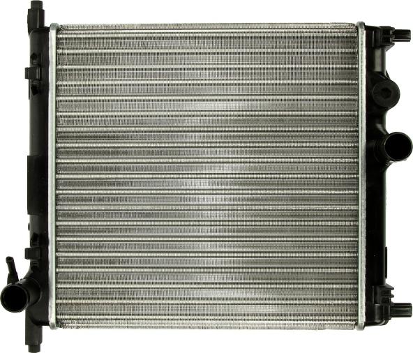 NRF 53102 - Радіатор, охолодження двигуна autocars.com.ua