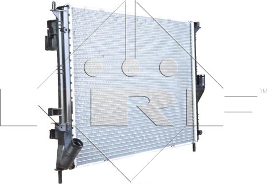 NRF 53118 - Радіатор, охолодження двигуна autocars.com.ua